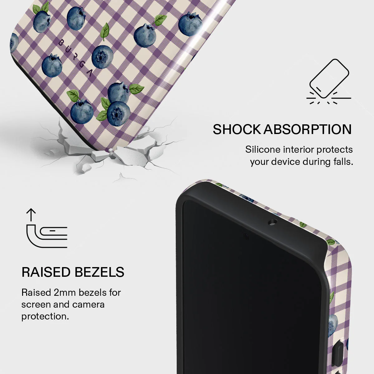 Blueberry Muffin - Samsung Galaxy S22 Case - Image 4