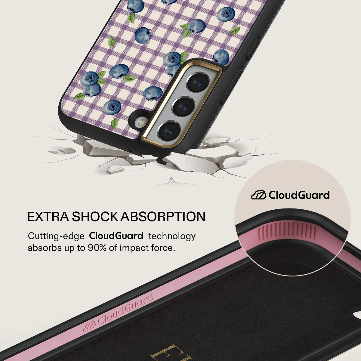 Blueberry Muffin - Samsung Galaxy S22 Case - Image 7