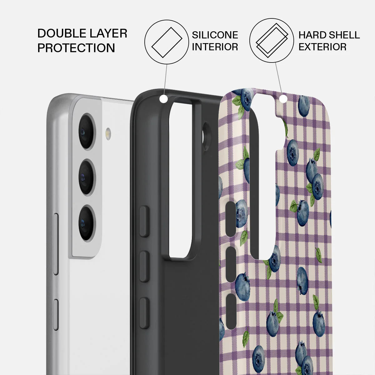 Blueberry Muffin - Samsung Galaxy S22 Plus Case - Image 2