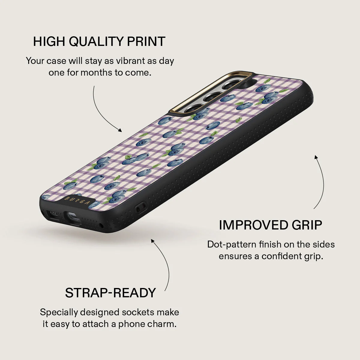 Blueberry Muffin - Samsung Galaxy S22 Plus Case - Image 9