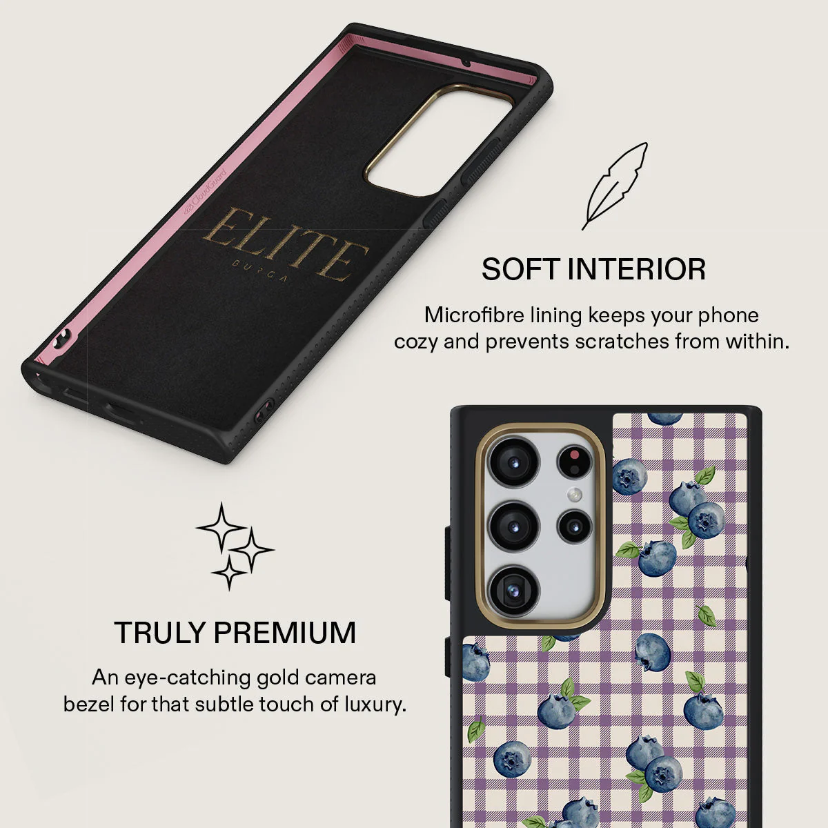 Blueberry Muffin - Samsung Galaxy S22 Ultra Case - Image 10