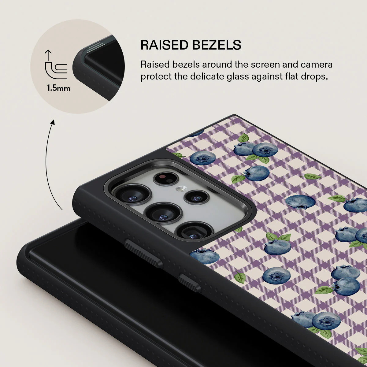 Blueberry Muffin - Samsung Galaxy S22 Ultra Case - Image 15