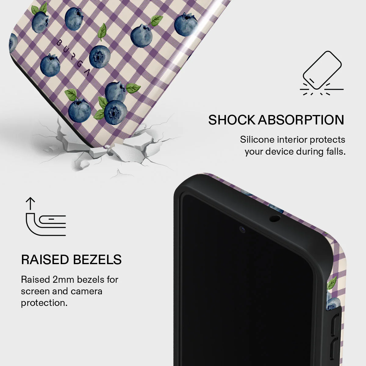Blueberry Muffin - Samsung Galaxy S23 Case - Image 4