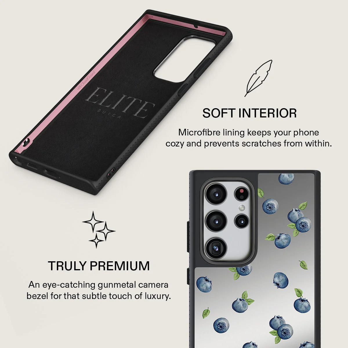 Blueberry Muffin - Samsung Galaxy S23 Ultra Case - Image 40
