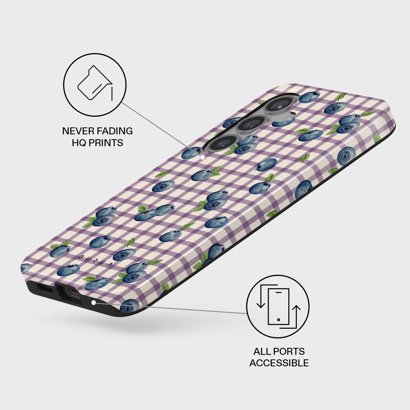 Blueberry Muffin - Samsung Galaxy S24 Case - Image 3
