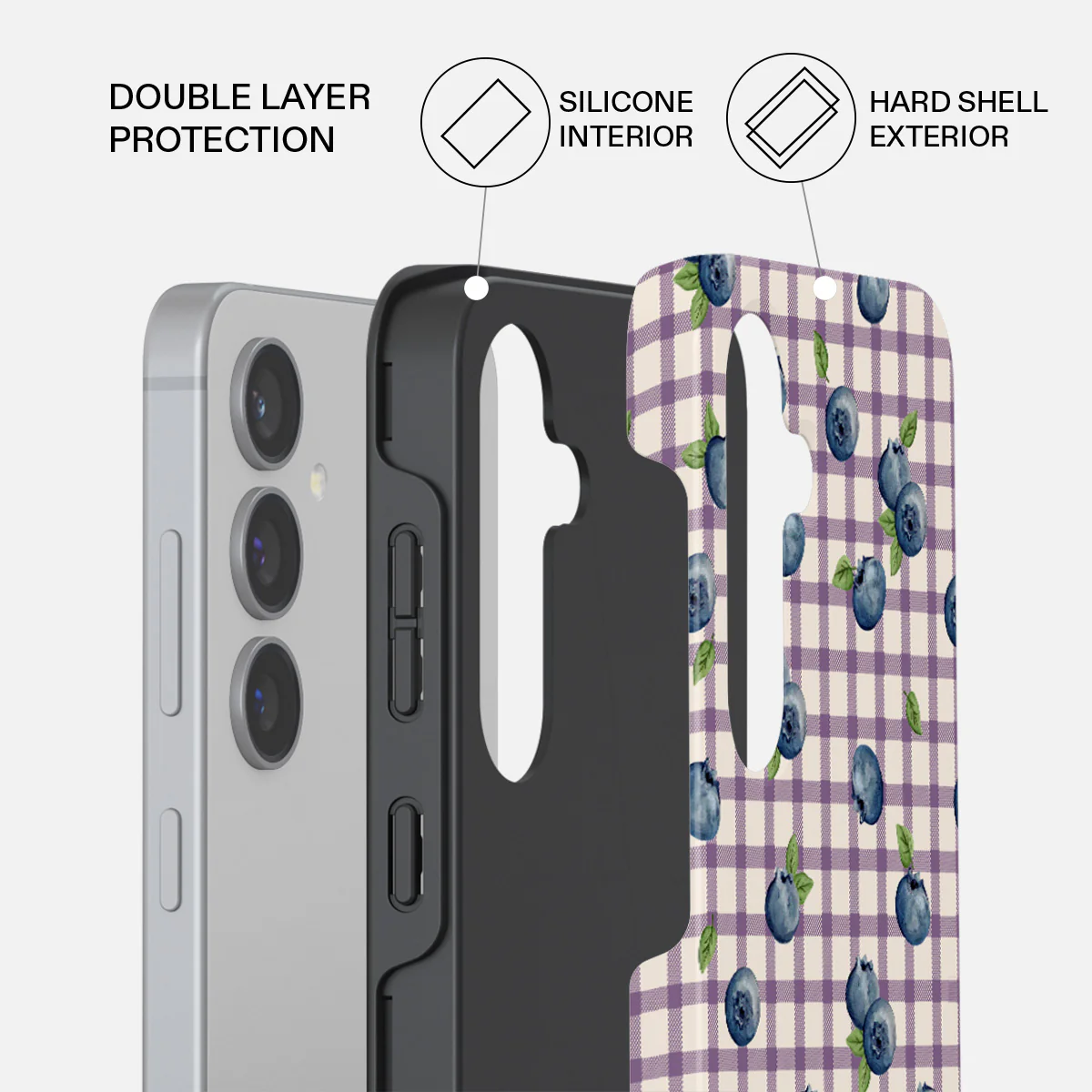 Blueberry Muffin - Samsung Galaxy S24 FE Case - Image 2