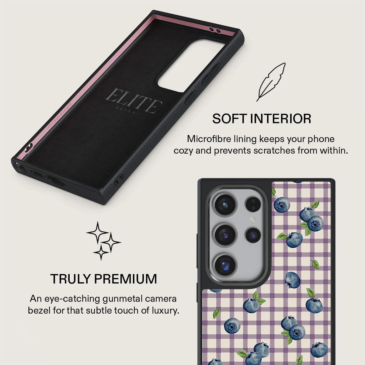 Blueberry Muffin - Samsung Galaxy S24 Ultra Case - Image 17