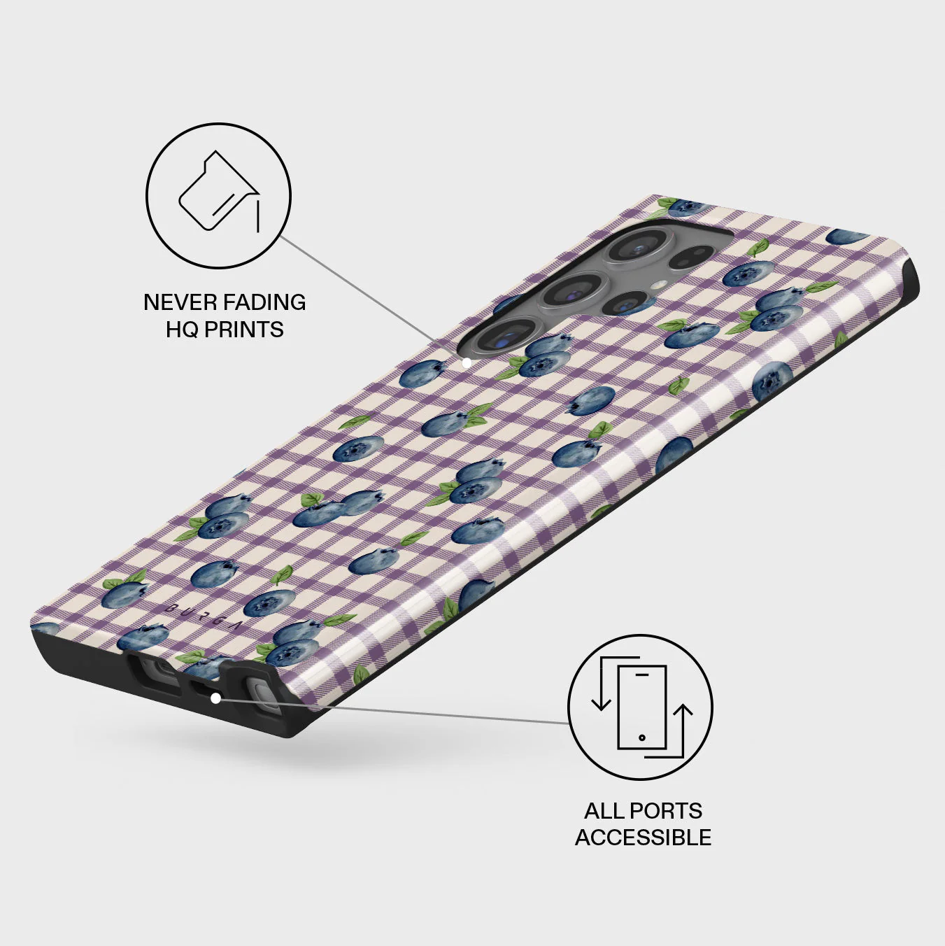 Blueberry Muffin - Samsung Galaxy S24 Ultra Case - Image 3