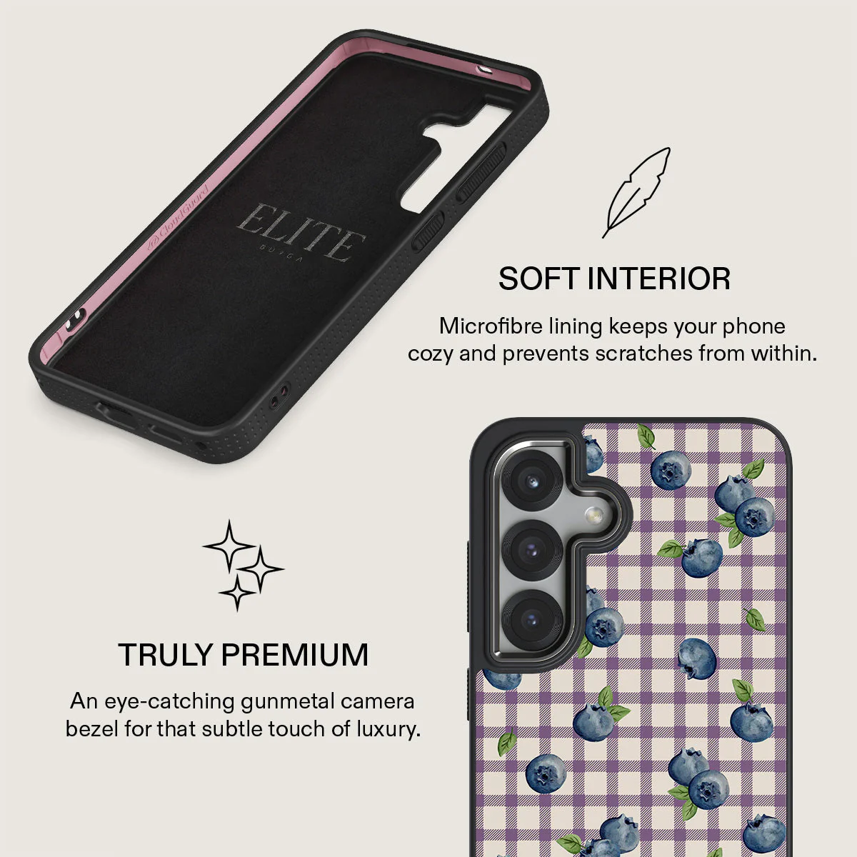 Blueberry Muffin - Samsung Galaxy S25 Case - Image 17