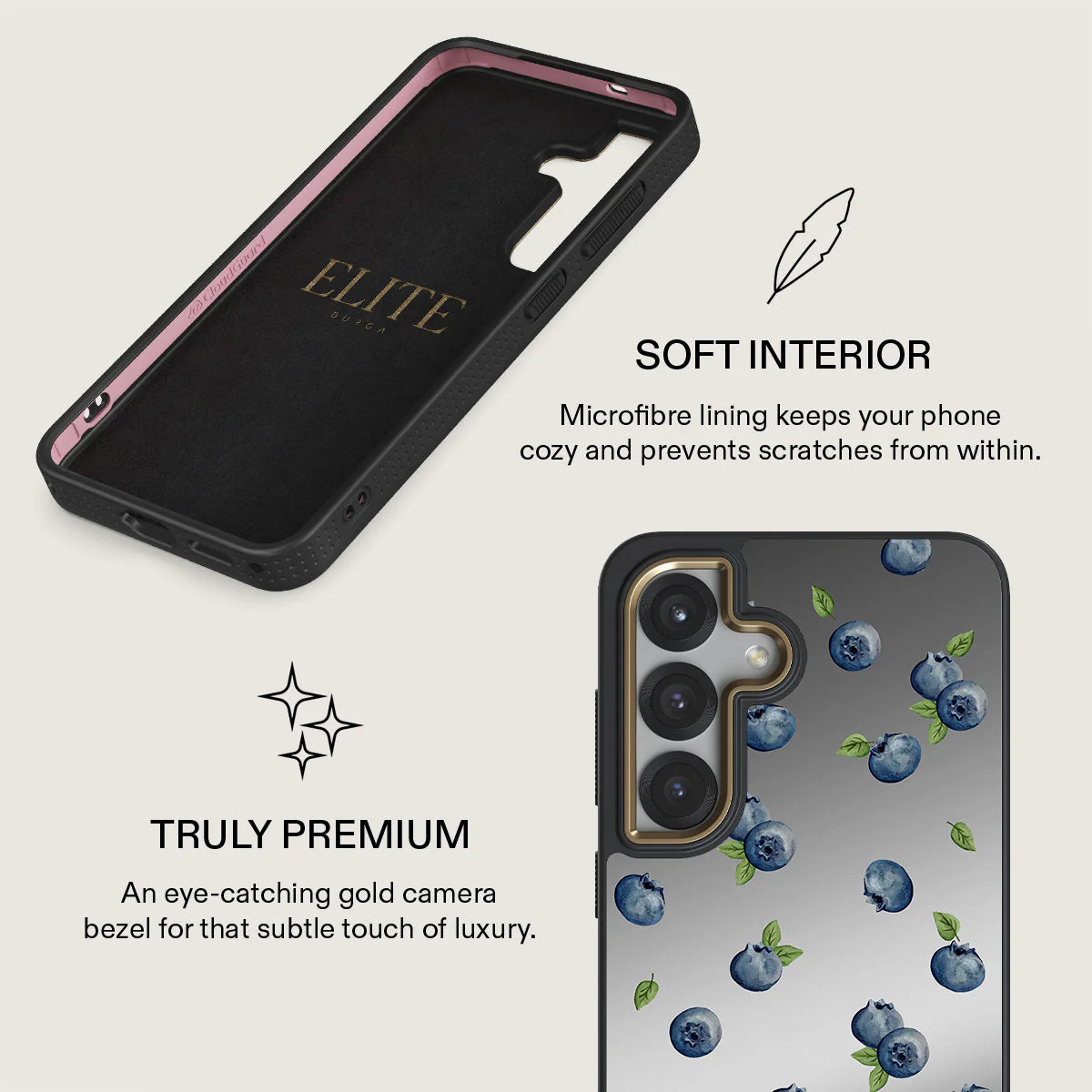 Blueberry Muffin - Samsung Galaxy S25 Case - Image 32