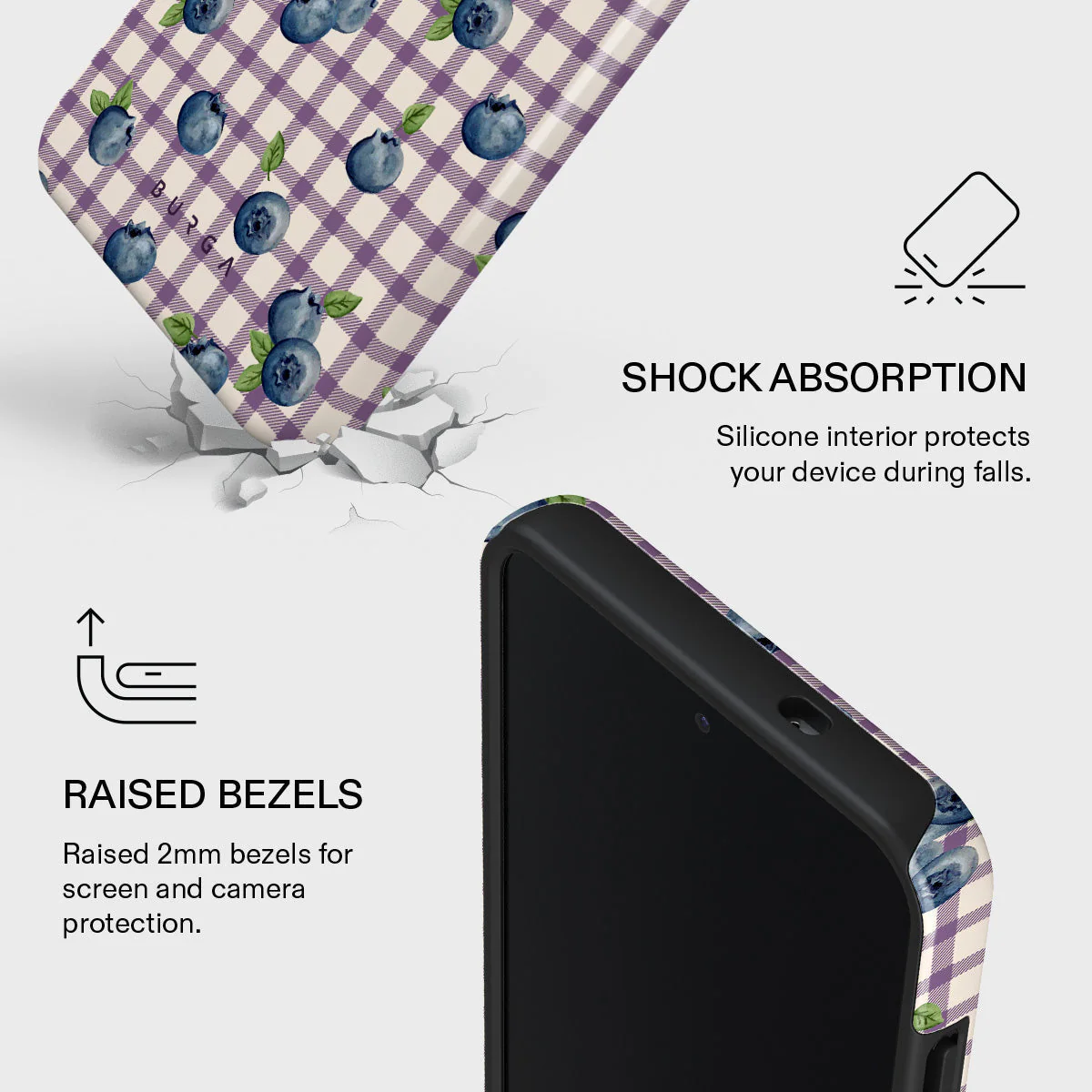 Blueberry Muffin - Samsung Galaxy S25 Case - Image 4