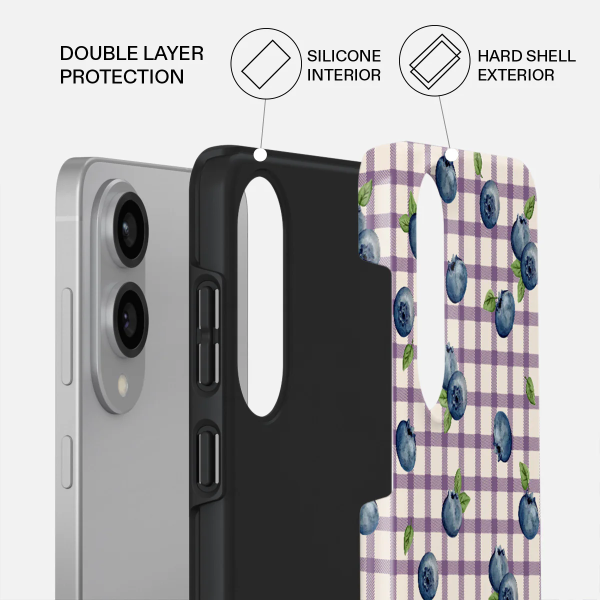 Blueberry Muffin - Samsung Galaxy S25 Edge Case - Image 2