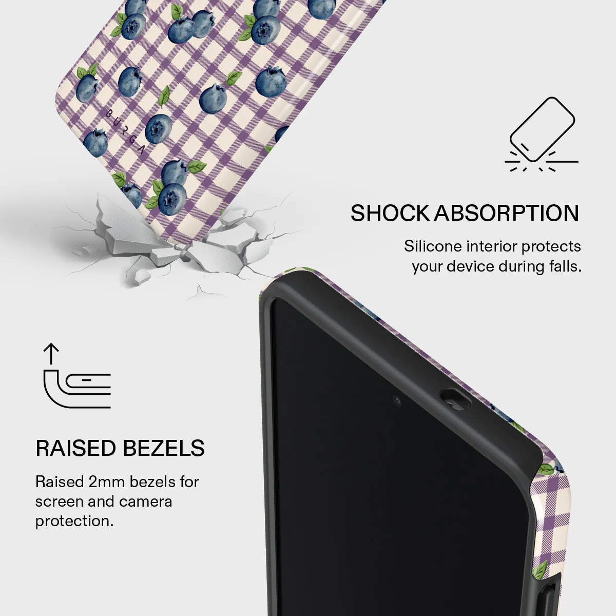 Blueberry Muffin - Samsung Galaxy S25 Edge Case - Image 4