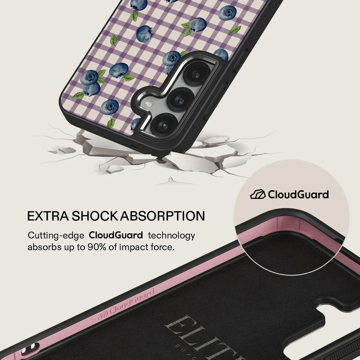Blueberry Muffin - Samsung Galaxy S25 Plus Case - Image 14