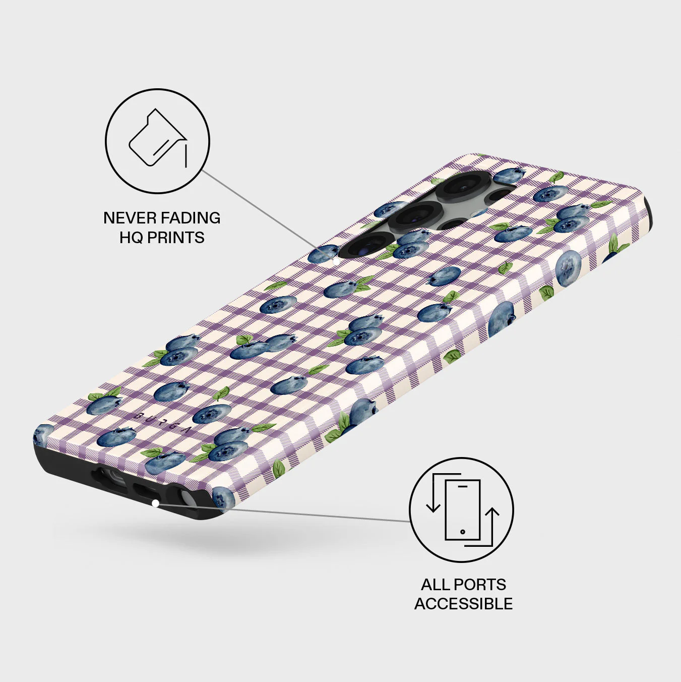 Blueberry Muffin - Samsung Galaxy S25 Ultra Case - Image 3