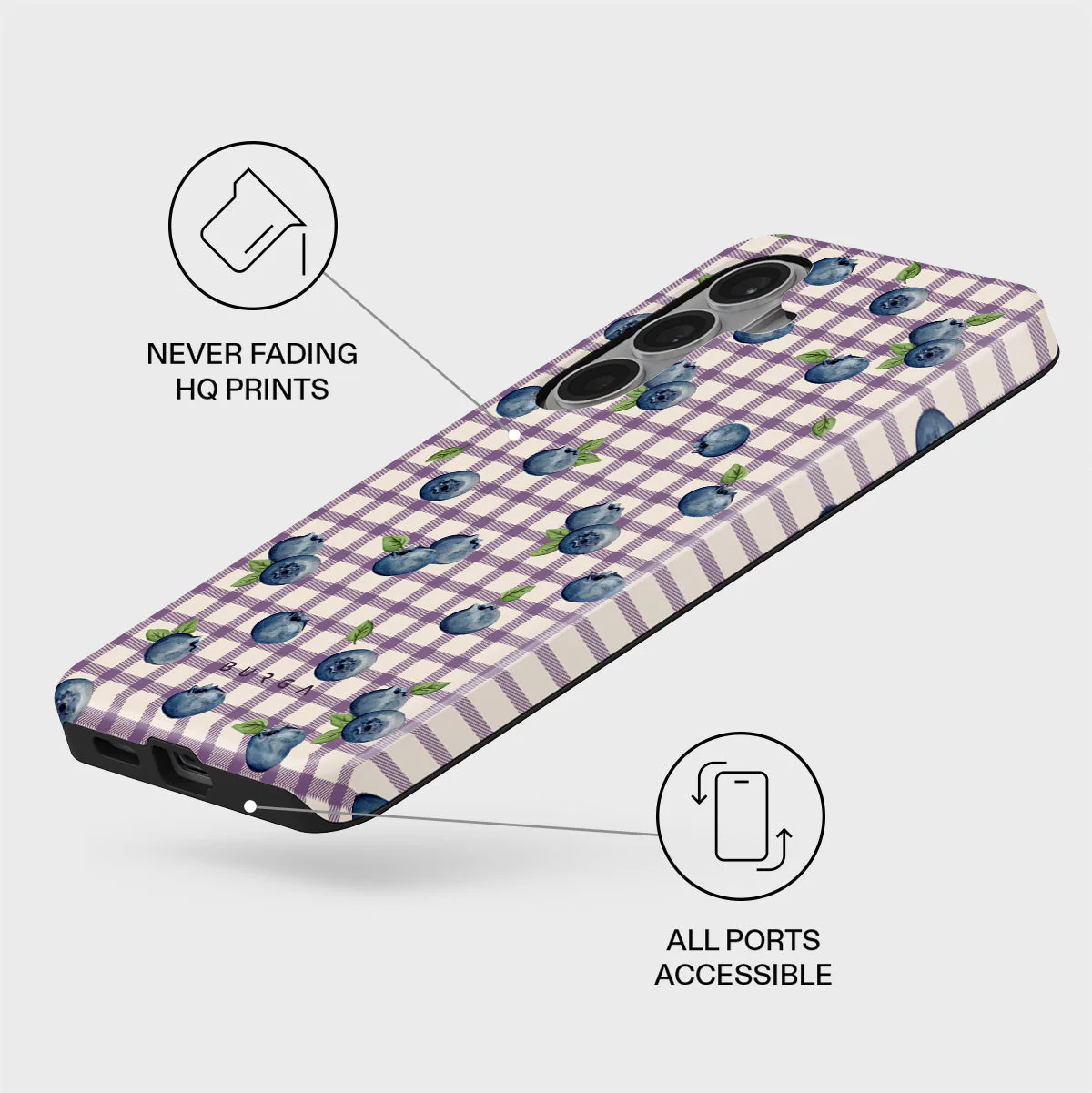Blueberry Muffin - Samsung Galaxy S26 Case - Image 3