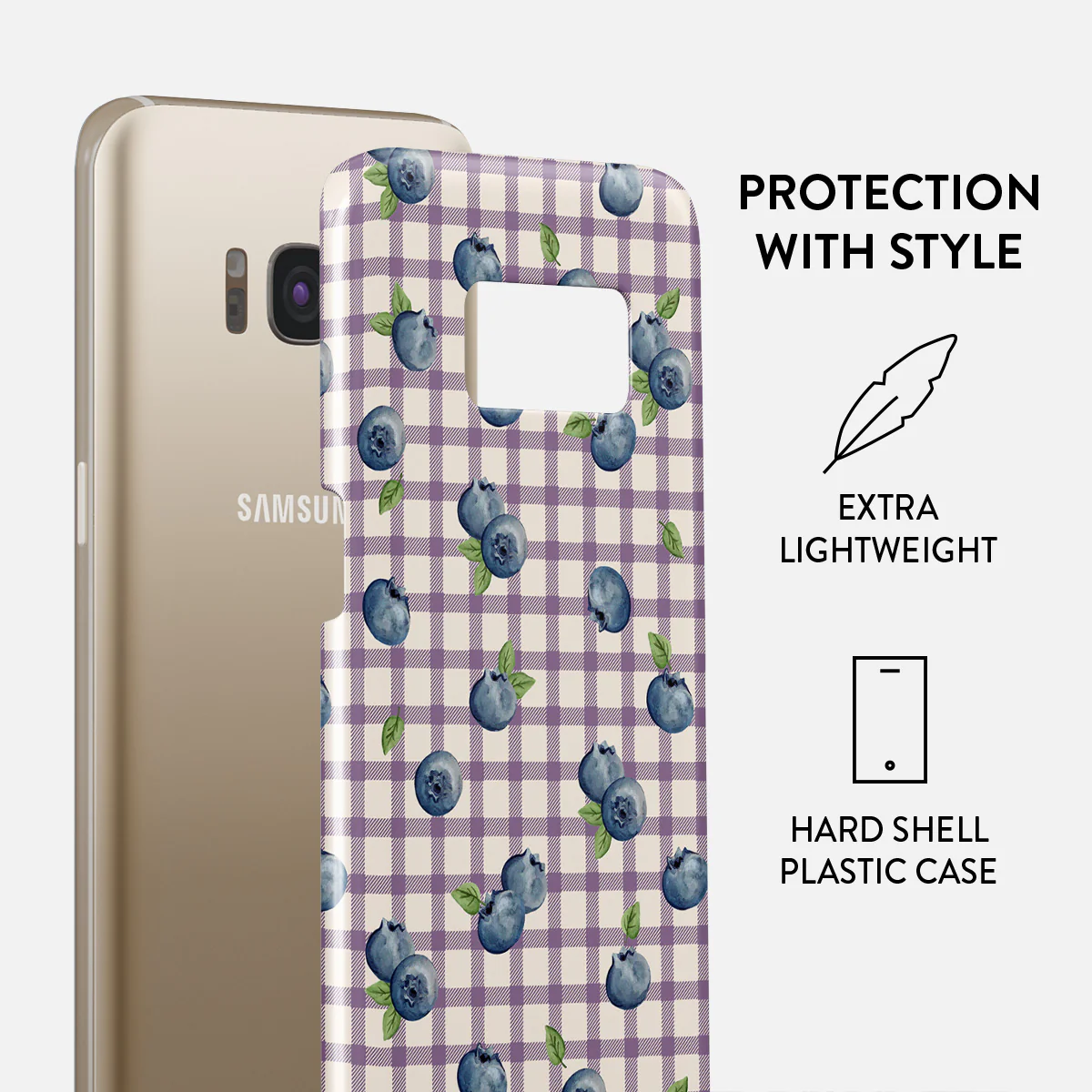 Blueberry Muffin - Samsung Galaxy S8 Case - Image 2