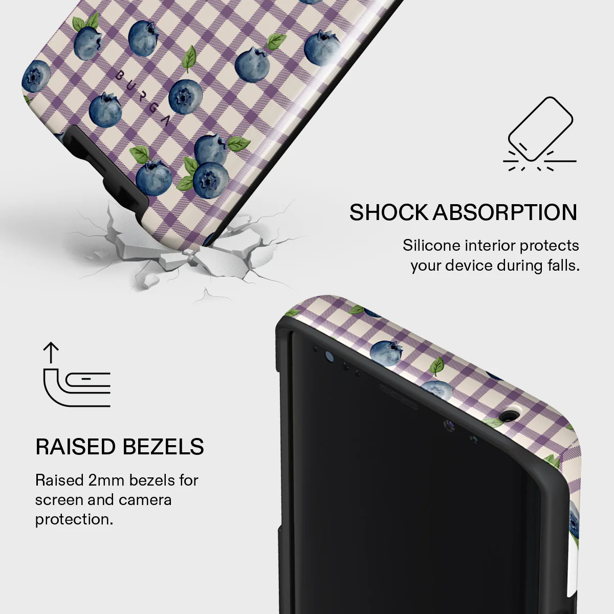 Blueberry Muffin - Samsung Galaxy S8 Case - Image 8
