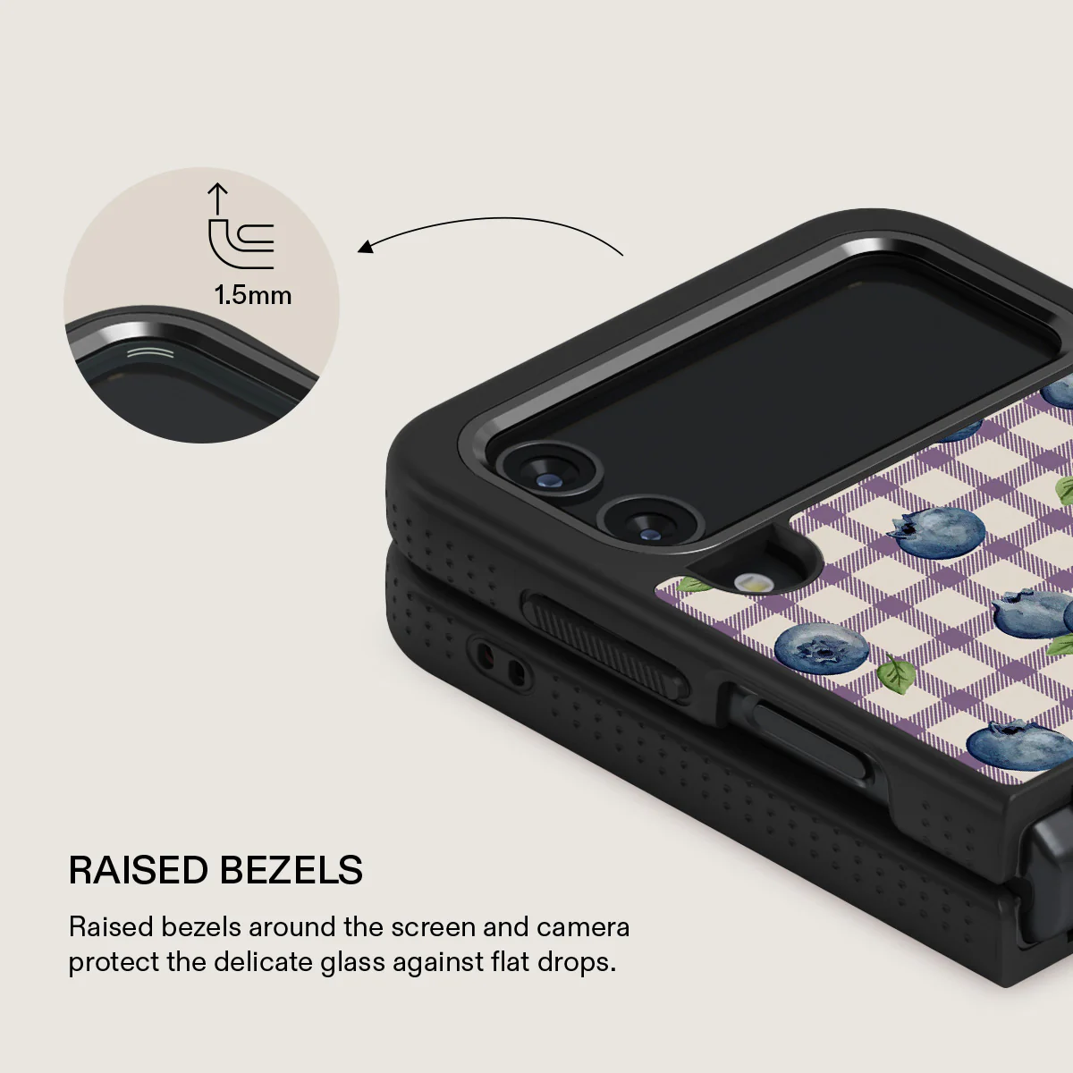 Blueberry Muffin - Samsung Galaxy Z Flip 4 Case - Image 23