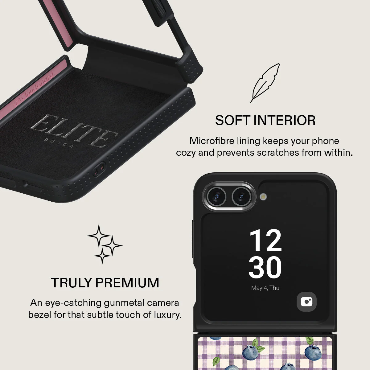 Blueberry Muffin - Samsung Galaxy Z Flip 5 Case - Image 20