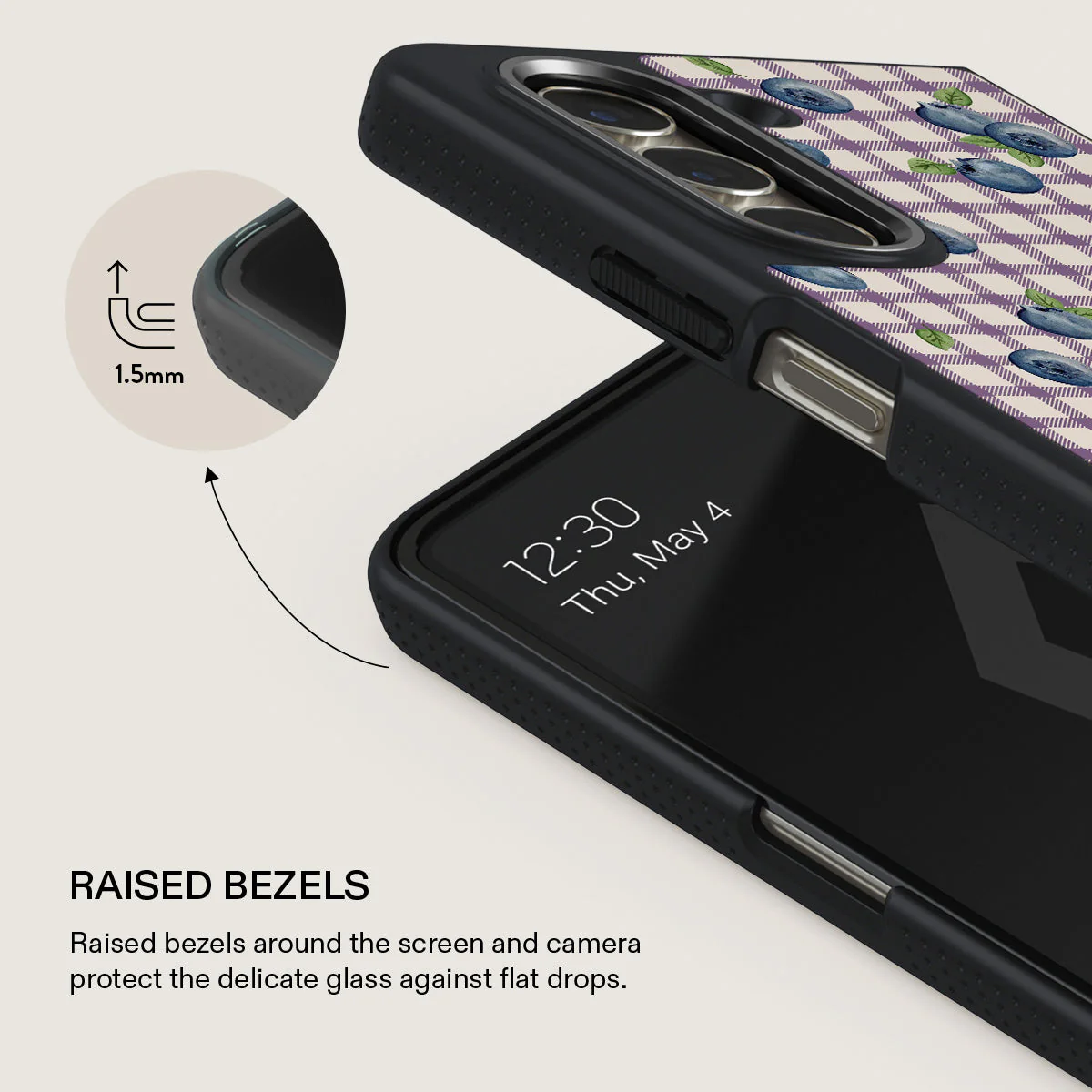 Blueberry Muffin - Samsung Galaxy Z Fold 5 Case - Image 11
