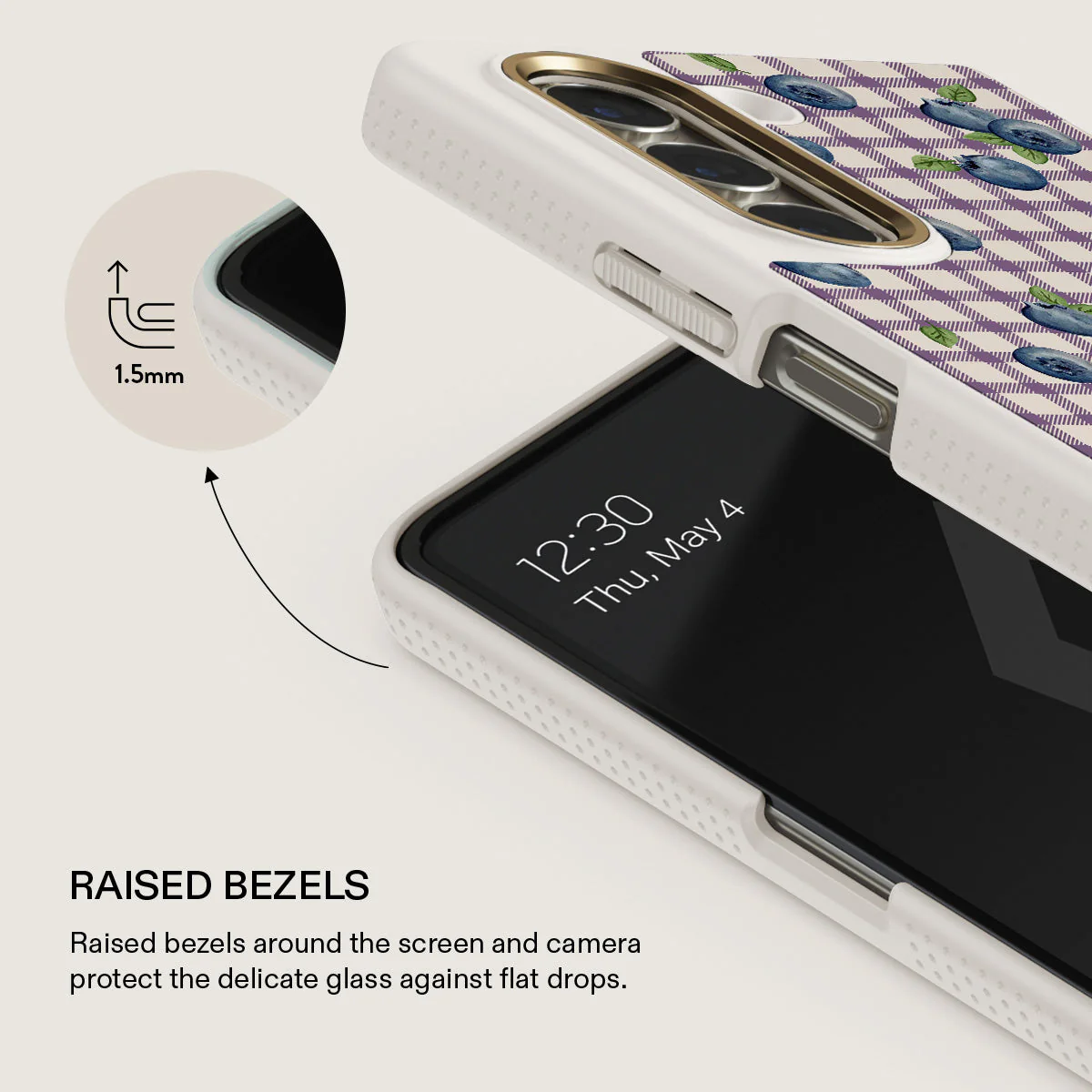 Blueberry Muffin - Samsung Galaxy Z Fold 5 Case - Image 18