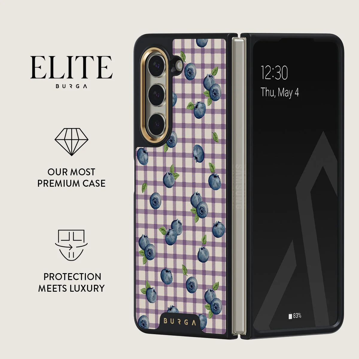 Blueberry Muffin - Samsung Galaxy Z Fold 5 Case - Image 2