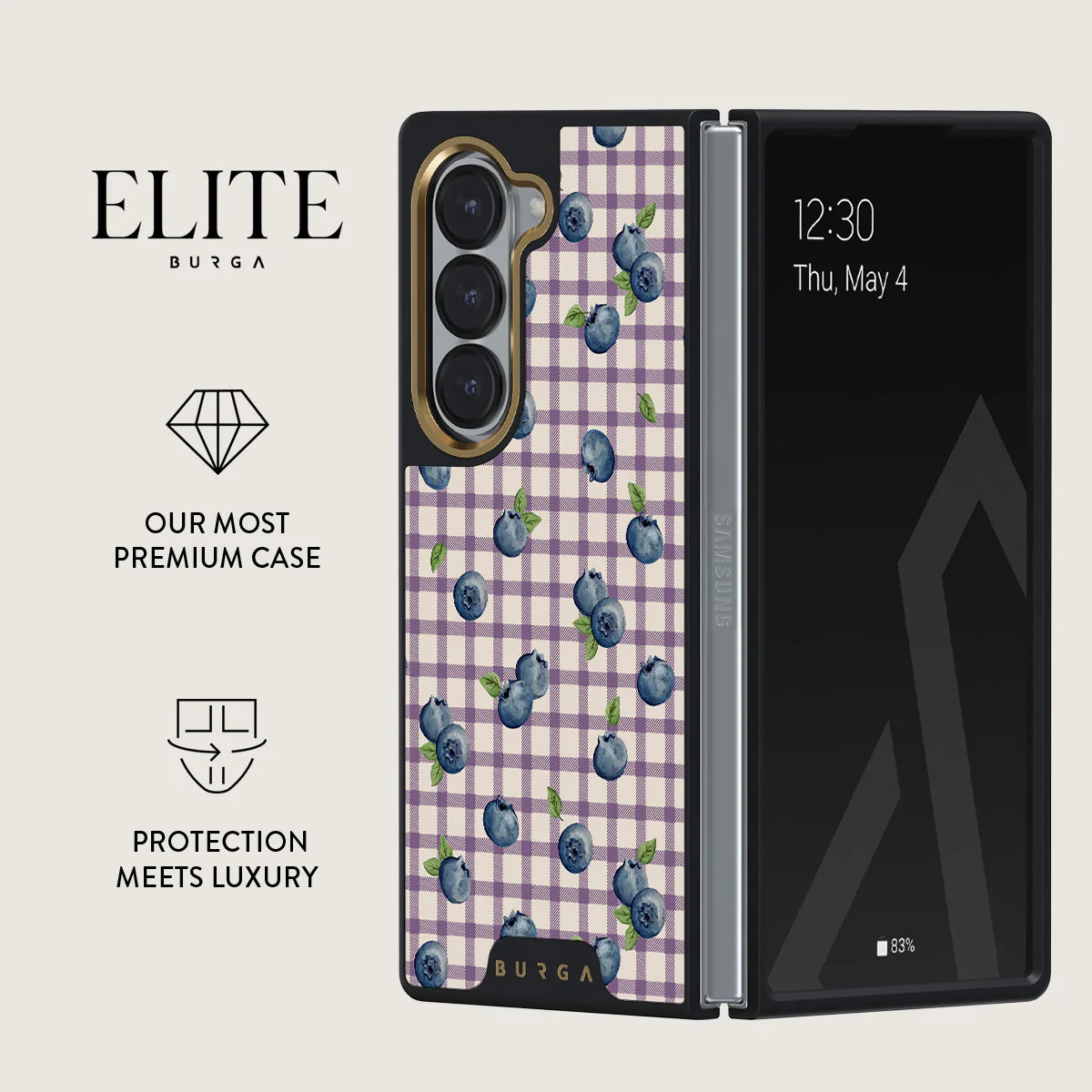 Blueberry Muffin - Samsung Galaxy Z Fold 6 Case - Image 2