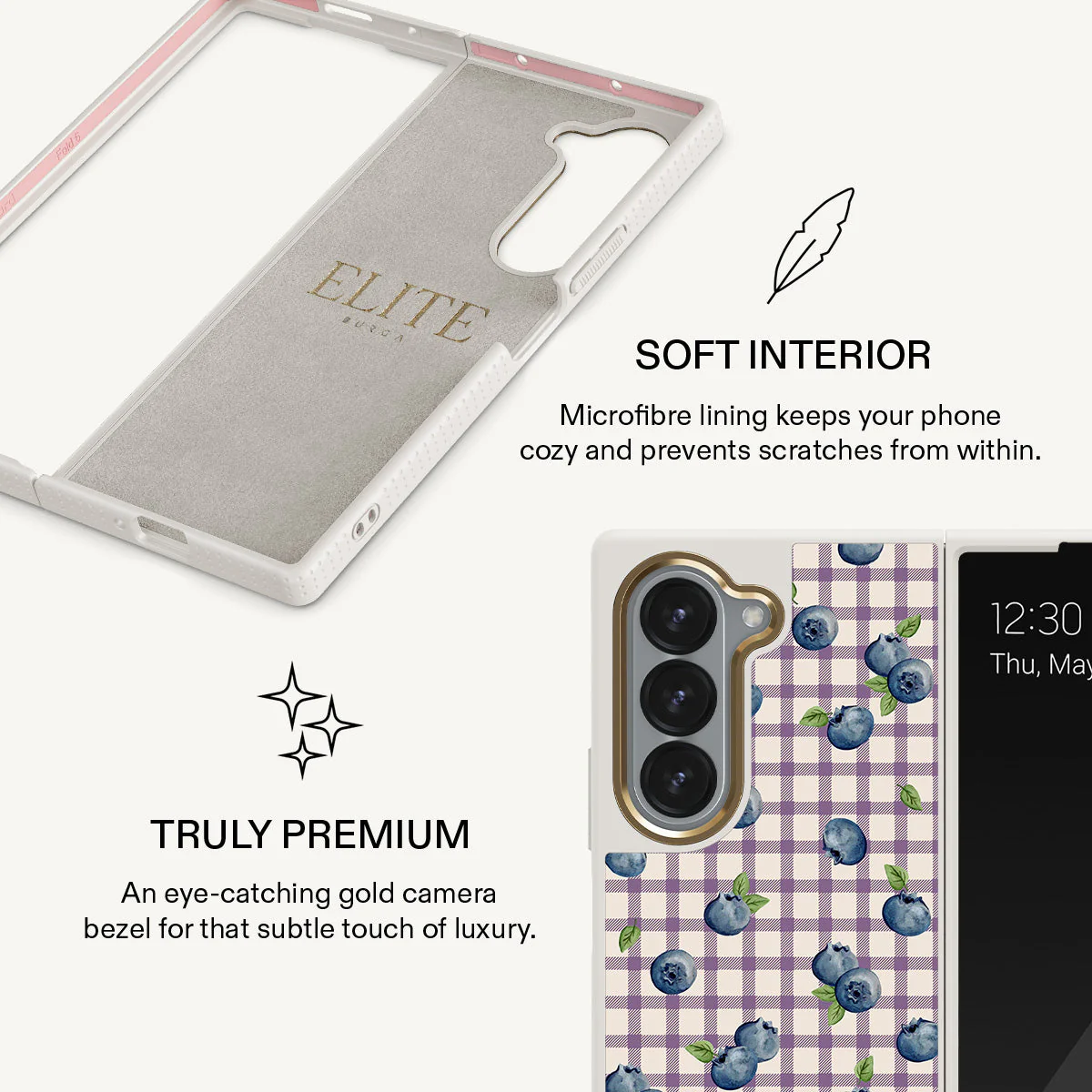 Blueberry Muffin - Samsung Galaxy Z Fold 6 Case - Image 20