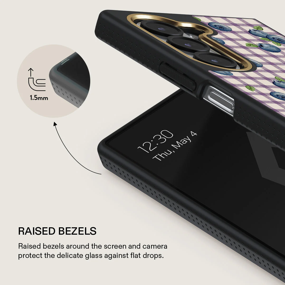Blueberry Muffin - Samsung Galaxy Z Fold 6 Case - Image 4