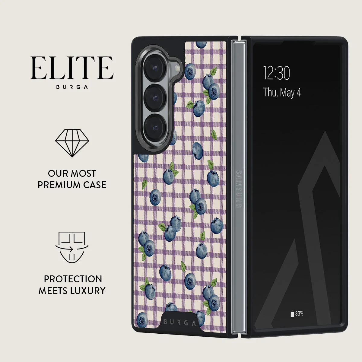 Blueberry Muffin - Samsung Galaxy Z Fold 6 Case - Image 9