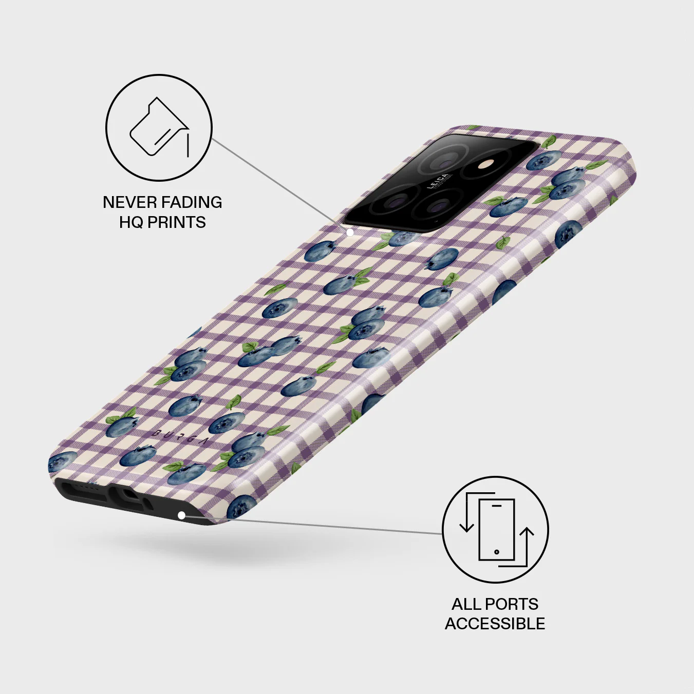 Blueberry Muffin - Xiaomi 14 Pro Case - Image 3