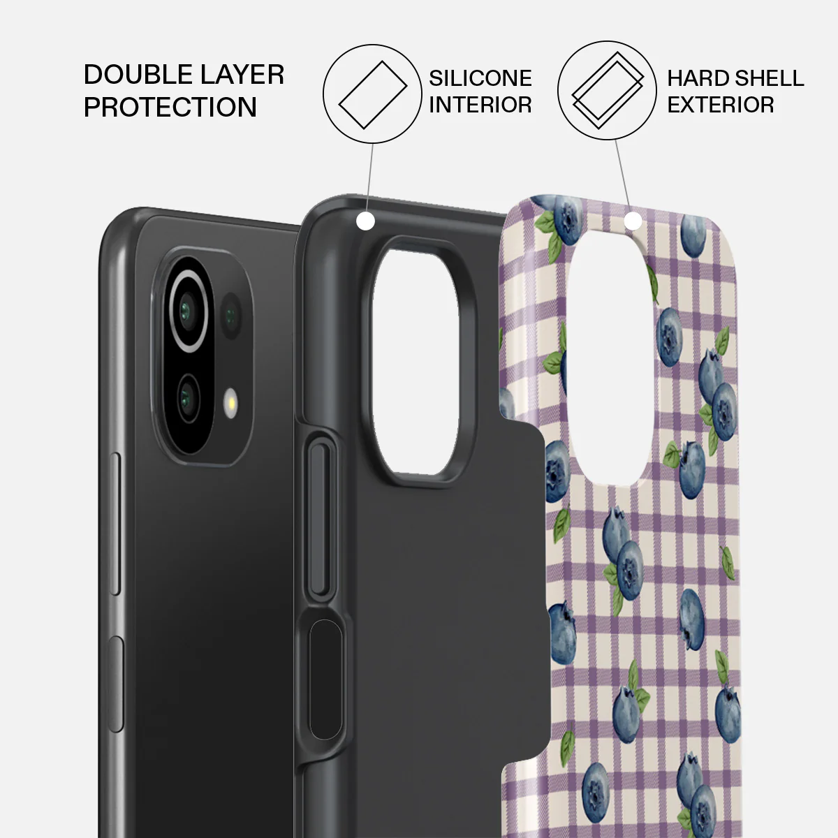 Blueberry Muffin - Xiaomi Mi 11 Lite 4G / 5G Case - Image 2