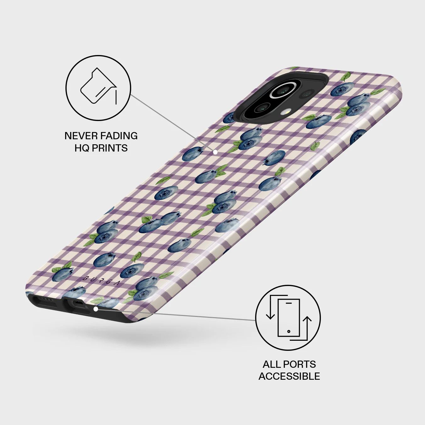 Blueberry Muffin - Xiaomi Mi 11 Lite 4G / 5G Case - Image 3