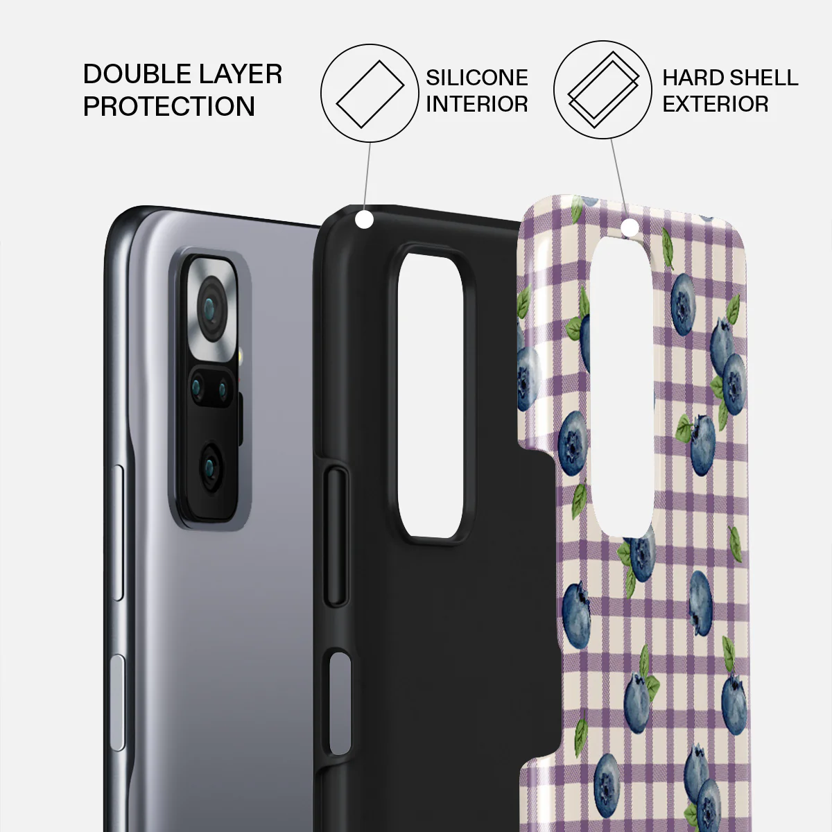 Blueberry Muffin - Xiaomi Redmi Note 10 Pro Case - Image 2