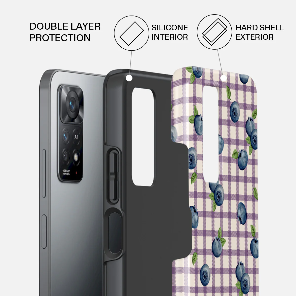 Blueberry Muffin - Xiaomi Redmi Note 11 Pro+ Case - Image 2