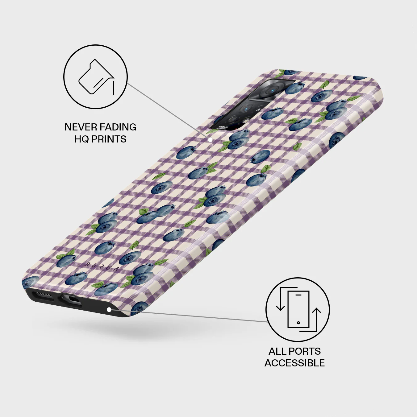 Blueberry Muffin - Xiaomi Redmi Note 11 Pro+ Case - Image 3