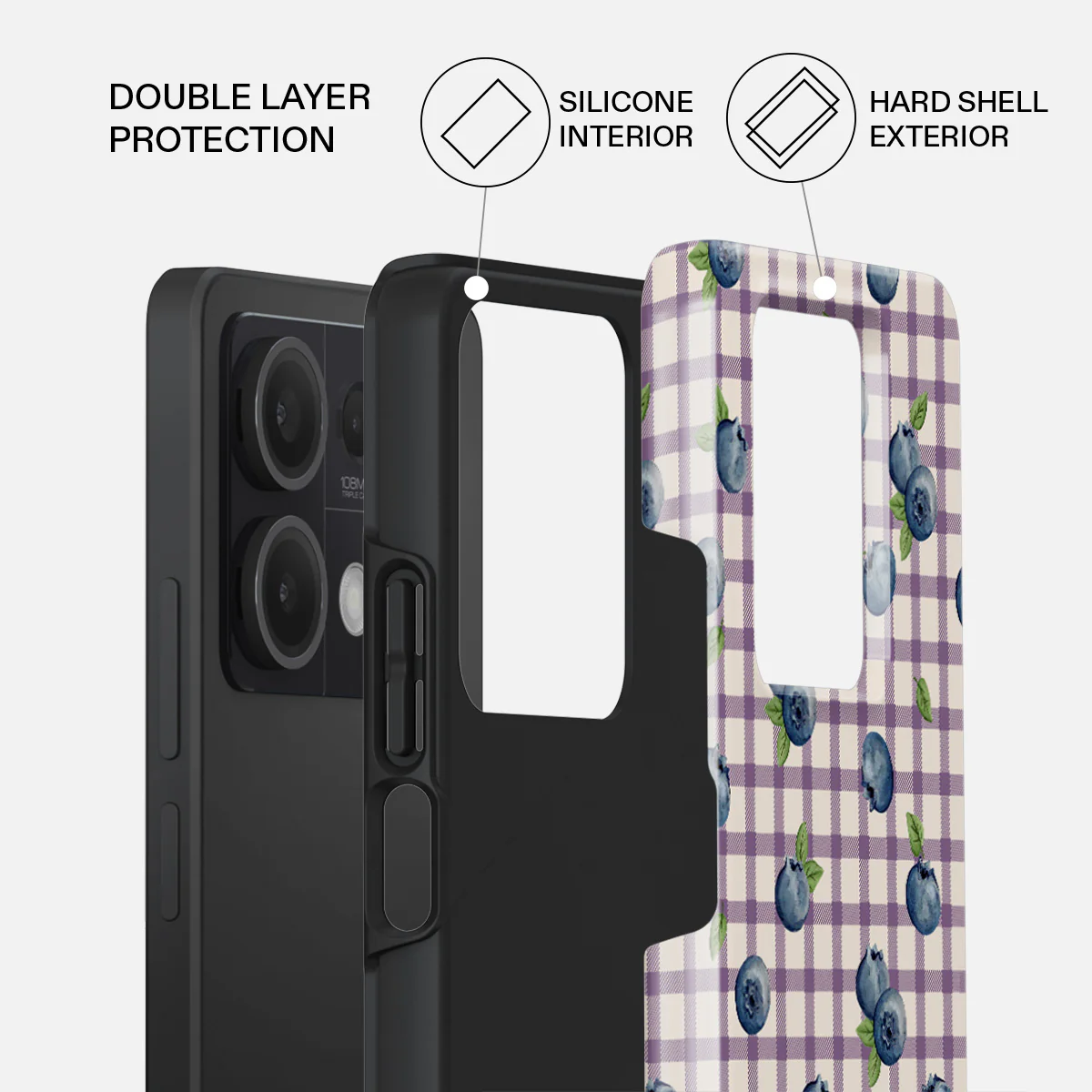 Blueberry Muffin - Xiaomi Redmi Note 13 5G Case - Image 2