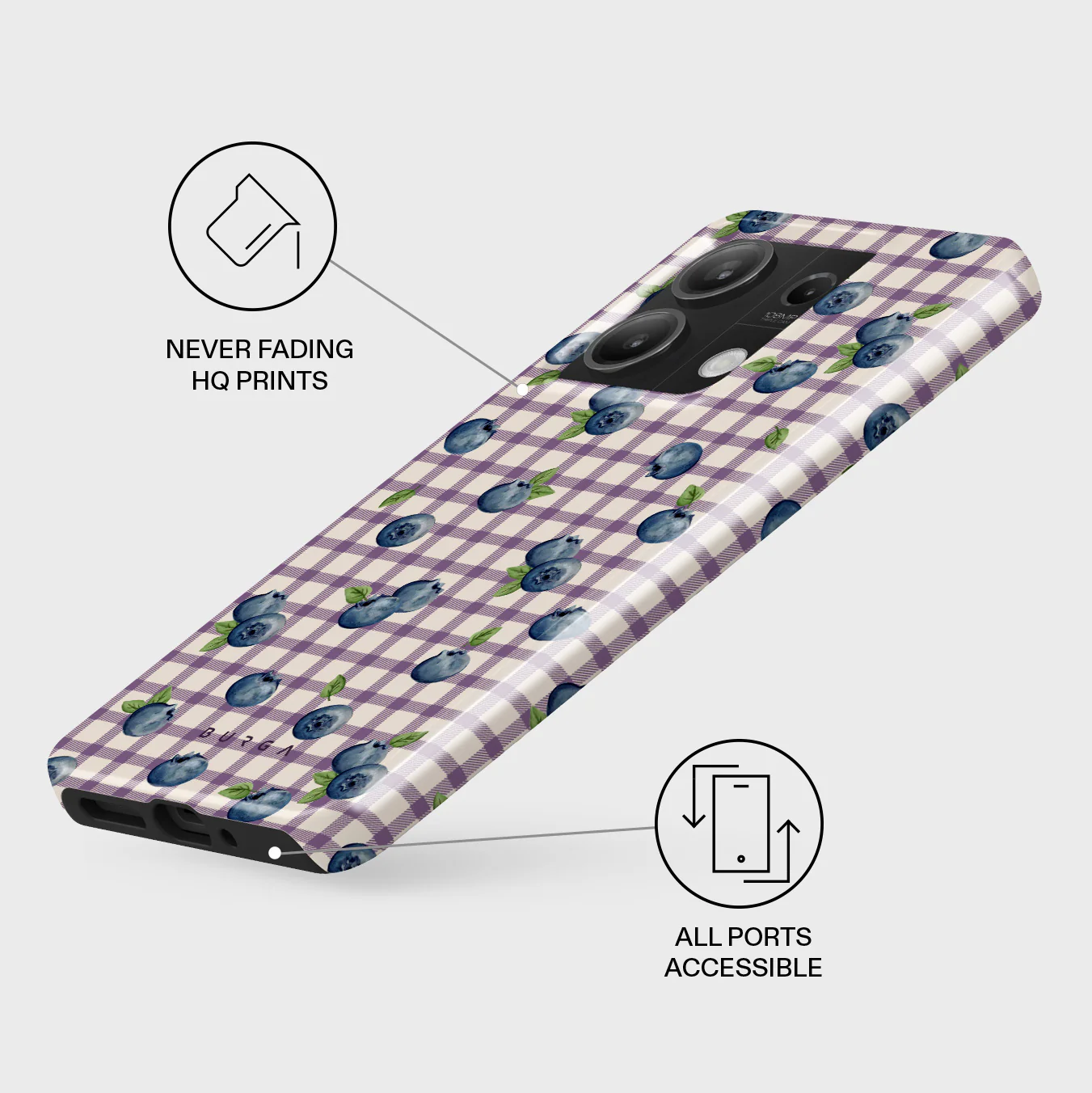 Blueberry Muffin - Xiaomi Redmi Note 13 5G Case - Image 3