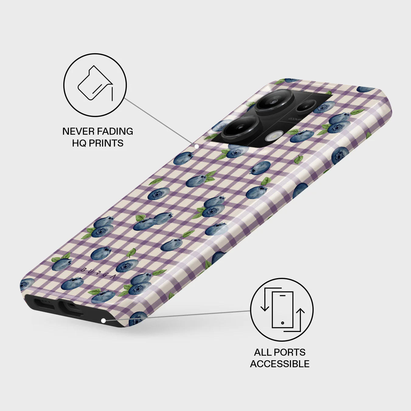 Blueberry Muffin - Xiaomi Redmi Note 13 Pro 5G Case - Image 3