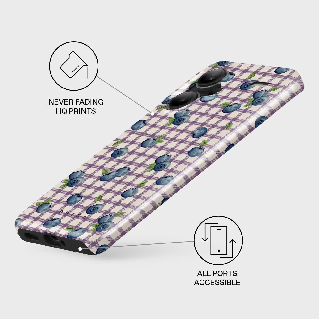 Blueberry Muffin - Xiaomi Redmi Note 13 Pro+ 5G Case - Image 3