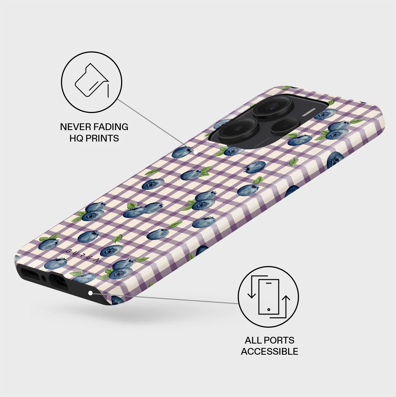 Blueberry Muffin - Xiaomi Redmi Note 14 5G Case - Image 3