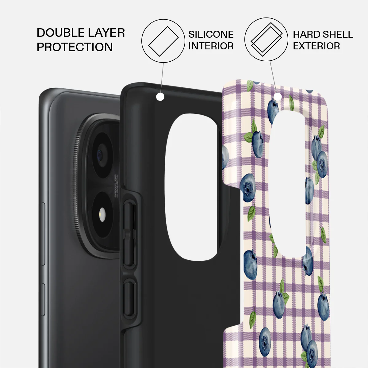 Blueberry Muffin - Xiaomi Redmi Note 14 Pro+ 5G Case - Image 2