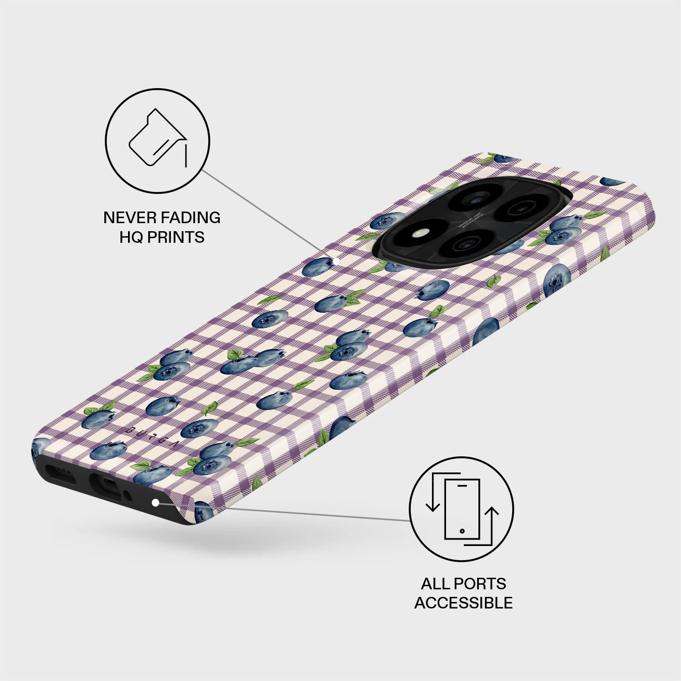 Blueberry Muffin - Xiaomi Redmi Note 14 Pro+ 5G Case - Image 3