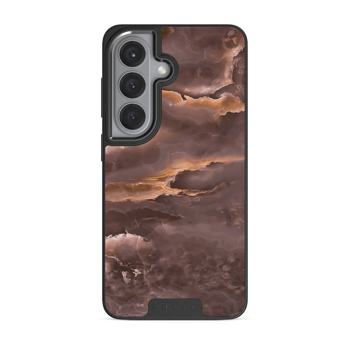 Fire Wood - Brown Marble Samsung Galaxy S26 Case - Image 12