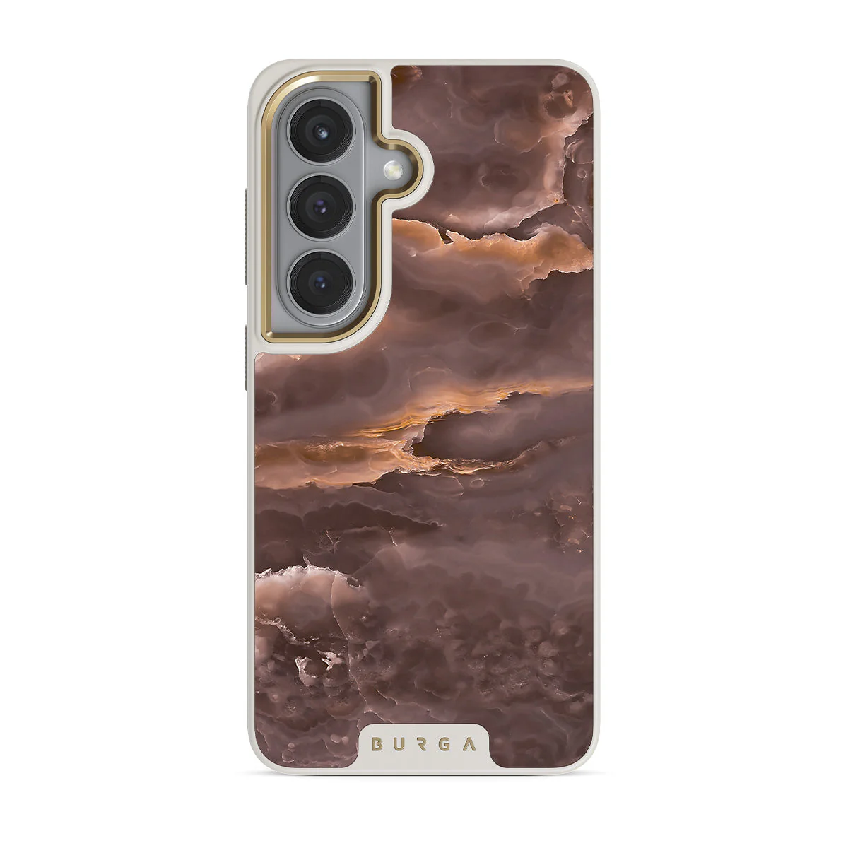 Fire Wood - Brown Marble Samsung Galaxy S26 Case - Image 26