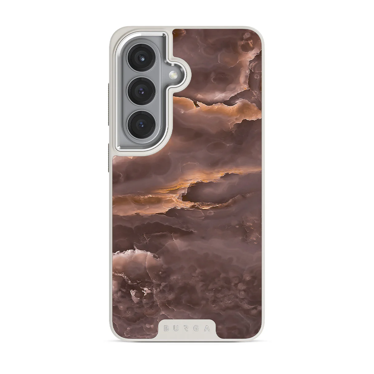 Fire Wood - Brown Marble Samsung Galaxy S26 Case - Image 33
