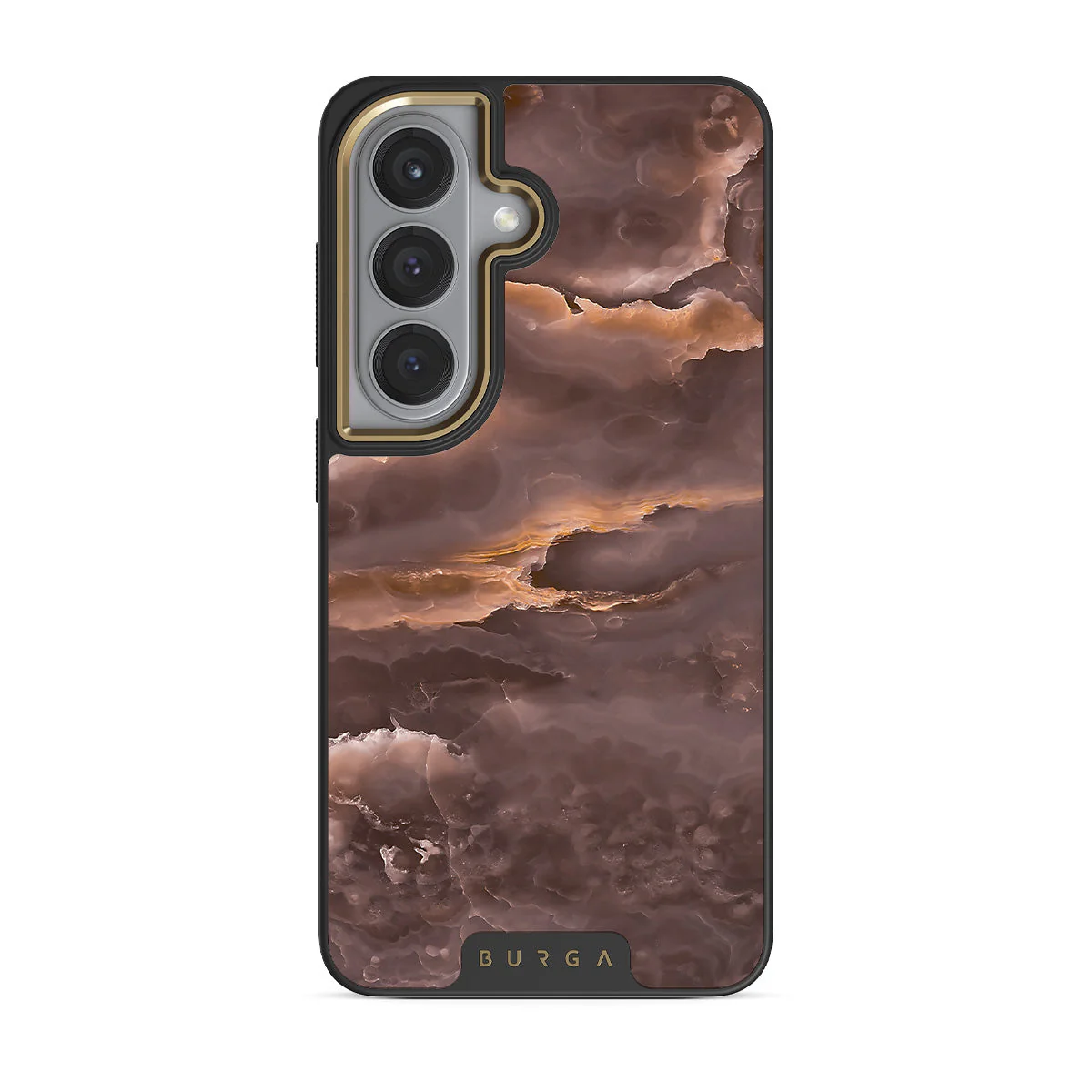 Fire Wood - Brown Marble Samsung Galaxy S26 Case - Image 5