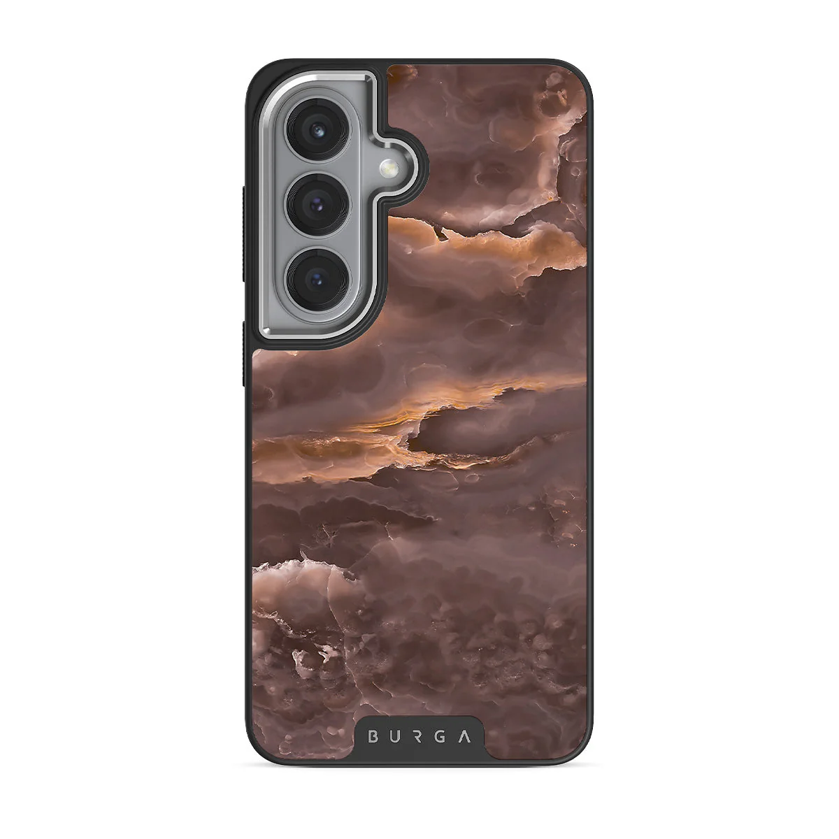 Fire Wood - Brown Marble Samsung Galaxy S26 Plus Case - Image 19
