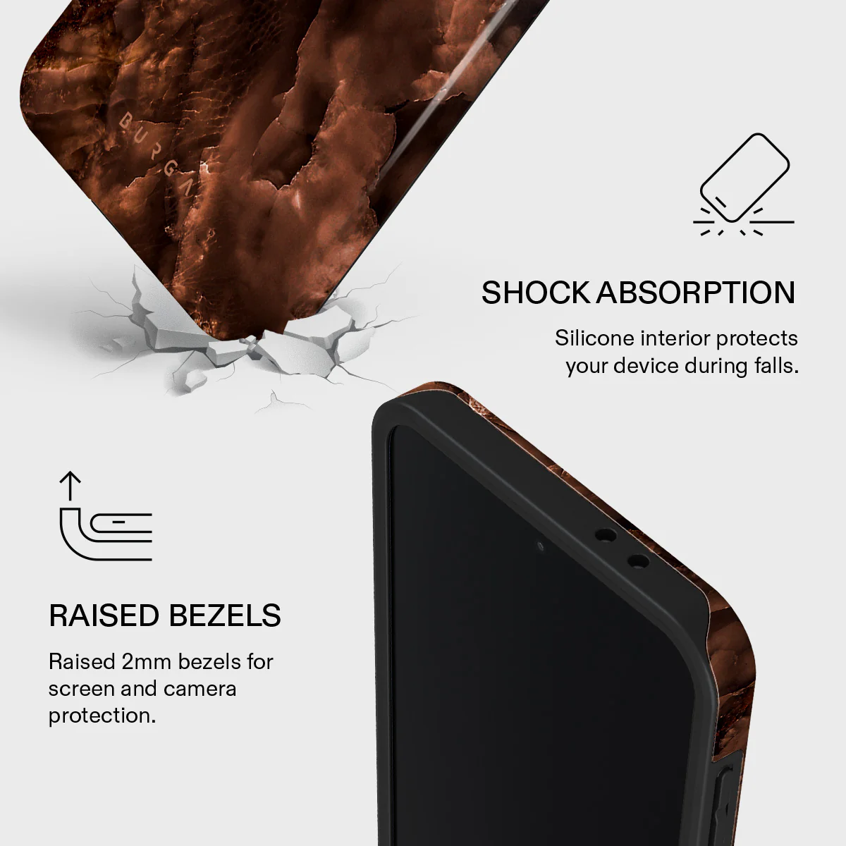 Toasted Chestnut - Brown Samsung Galaxy A37 5G Case - Image 4